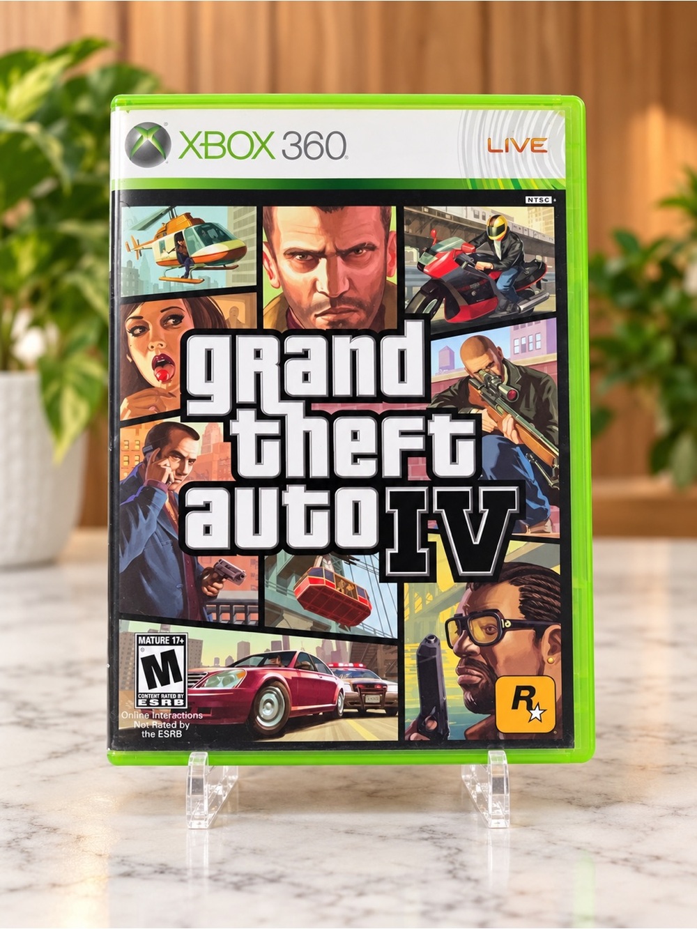 Grand Theft Auto IV GTA 4 Xbox 360 Complete CIB